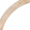 Ekena Millwork 5 1/2"W x 20"D x 20"H Thorton Smooth Knee Brace, Douglas Fir BRC06X20X20THR00SDF - alternate 3